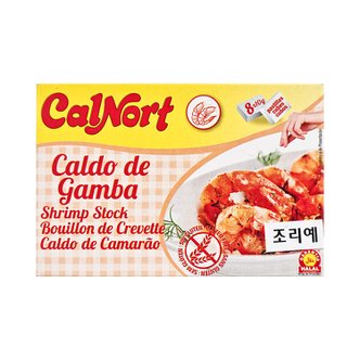 오허브 칼노트 새우스톡 80g 큐브 조미료