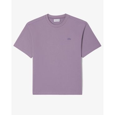 라코스테 (남성)컬러크록 헤비저지 티셔츠 TH215E-55G I1M(소프트퍼플)