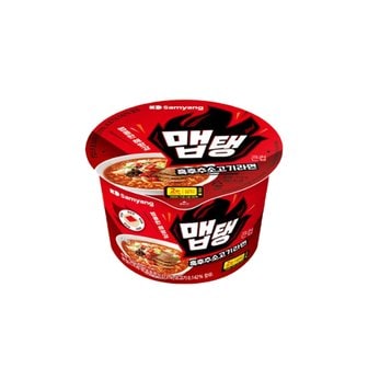 삼양 큰컵 맵탱 흑후추소고기라면 110g 12개