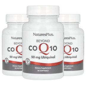 Beyond 코큐텐 CoQ10 유비퀴놀 50mg 소프트젤 30정 2+1