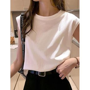 데일리 라운드넥 가오리 캡소매 티셔츠 G5MTS047P _P397831680