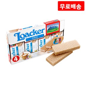 로아커 밀크 45g 4입 X 2 웨하스 간식 과자