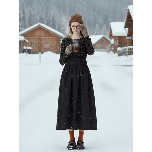 써스데이아일랜드 레이어드 서스펜더 원피스 T236MOP160W _P402544165