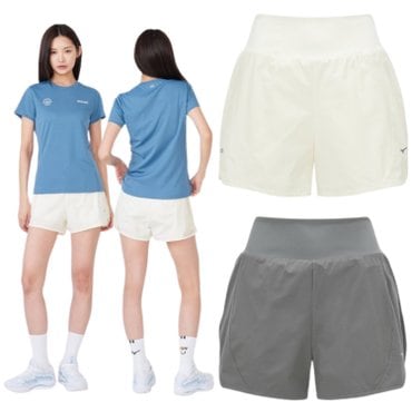 미즈노 24SS 공용 런닝 우븐 팬츠 RUNNING WOVEN PANTS 타이즈 내장 32YD430106 32YD430146 2C
