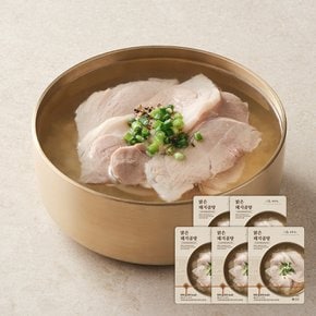 (소비기한 26-11-11) 맑은돼지곰탕 (600g * 5팩)