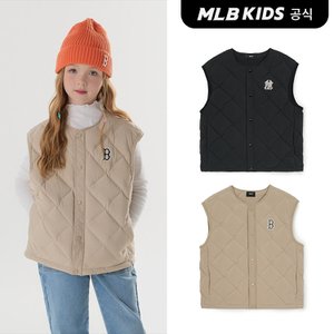 MLB키즈 (공식)24FW 베이직 경량 튜브 다운베스트 (2color) 7ADVB0446