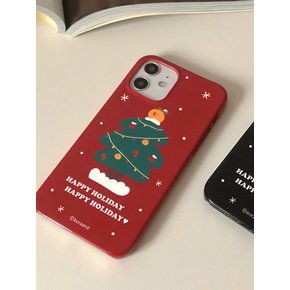 Happy holiday case  (Glossy hard)