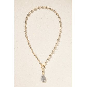 LUCY DELIUS 루시 델리우스 14캐럿 골드 다이아몬드 목걸이 46376663163002609