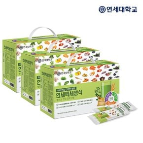 [G]연세백세생식 75포 (30g*25포*3박스) + 고단백두유 12팩 증정