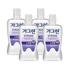 동아제약 가그린 스트롱 750ml x 4개 구강청결제 가글