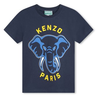겐조키즈 아이코닉 코끼리 반팔 티셔츠  (Z245AFTR11)