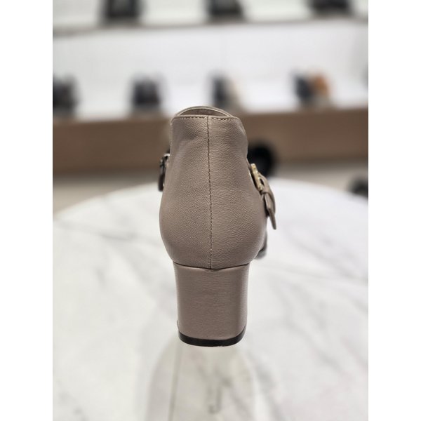 [시흥점] 여성 골드 버클 앵클부츠 (FLB508)