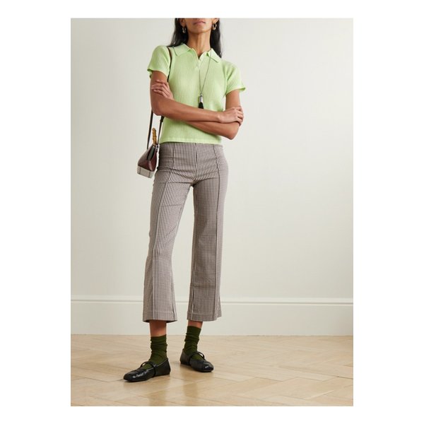 게스트인레지던스 골지 캐시미어 폴로 스웨터 라이트 그린 1647597357368338