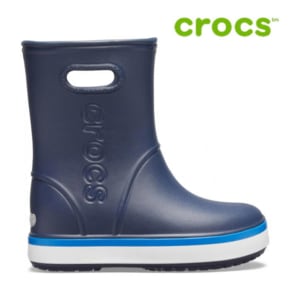 크록스 아동 장화 /H12- 205827-4KB Kids Crocband Rain Boot Navy