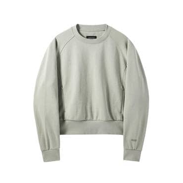 브롬톤 [브롬톤런던]P241WSW303 W 지퍼 디테일 스웻셔츠 W ZIPPER DETAIL SWEATSHIRT - LIGHT KHAKI