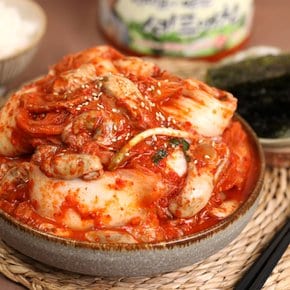 알배기 굴 겉절이 1kg/캔