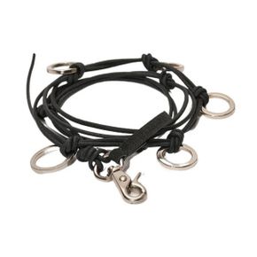 270683 OUR LEGACY LADON BELT BLACK LEATHER (A4228LLB) (라돈 레더 벨트)