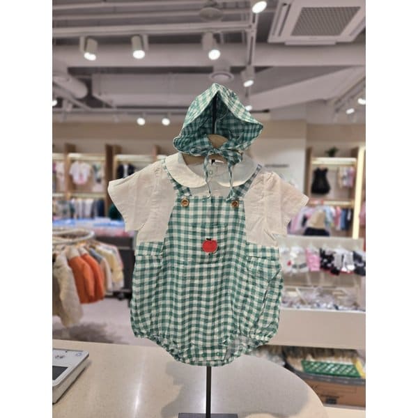 [파주점] (GN)  후르츠 체크 바디슈트  4531360403