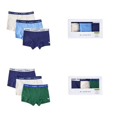 블루독 25FW 남아 3종사각 팬티  BL,GN  (25W10-510-05,06)