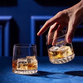위스키잔 피오르 370ML 6개 언더락 양주 꼬냑 크리스탈