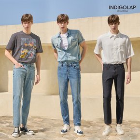 인디고랩 25썸머 남성 씬 블루 COOL 데님 3종