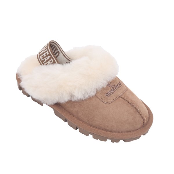 [부산점] 키즈 코케트 슬리퍼 엘라스틱 백스트랩 털슬리퍼 4종 OZKCD4TSCB11