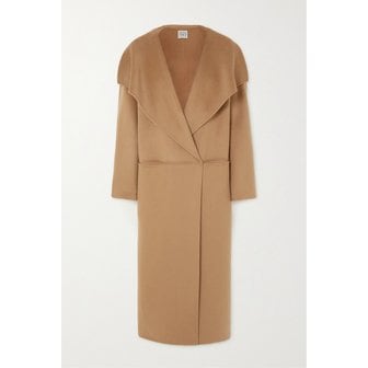 토템 시그니처 울 혼방 코트 카멜 45666037505083681