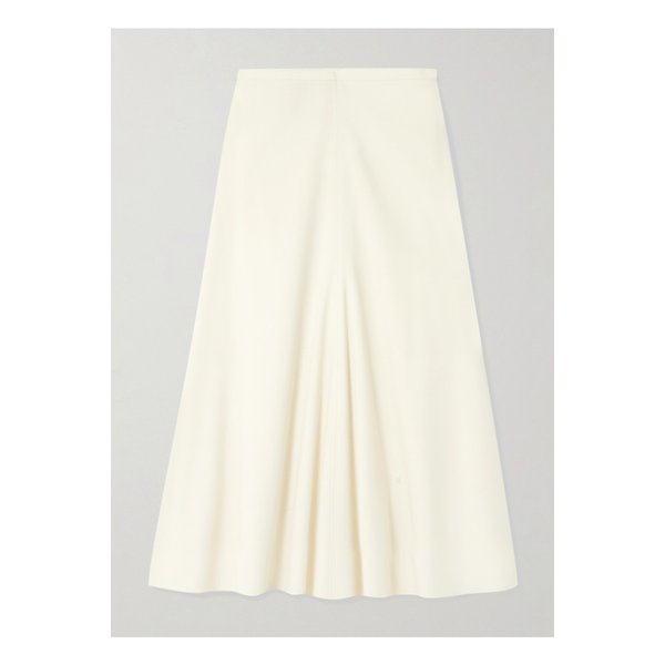 브루넬로쿠치넬리 울 블렌드 개더 미디 스커트 46376663162950510