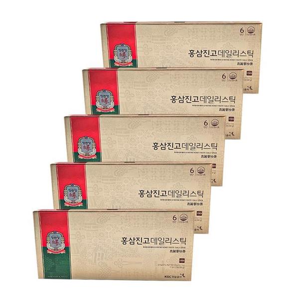 정관장 홍삼진고 데일리스틱 10g x30포x5박스 (S10952341)