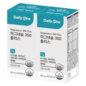 마그네슘 350 플러스 고함량 대용량 영양제 2통