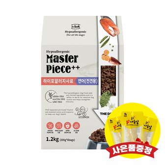  더독 닥터소프트 명작 하이포알러지 전견용 연어 1.2kg (+랜덤간식)