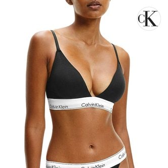 Calvin Klein Underwear 캘빈클라인 CK 언더웨어 코튼 여성 트라이앵글 브라렛 스포츠 브라탑 QF5650E-001