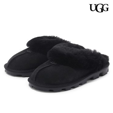 UGG 어그 우먼스 코케트 털 슬리퍼(5125-BLK)