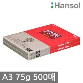 A3 복사용지(A3용지) 75g 500매(250매 2권)