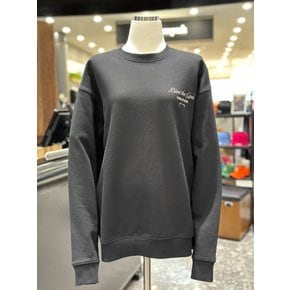 STUDIO STACK LOGO SWEAT-BLACK-G4SSW102