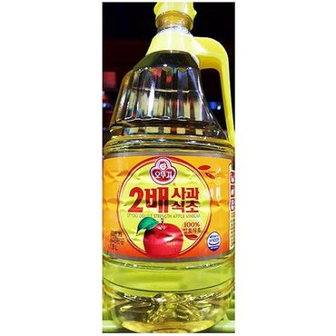 제이큐 조미료 식당용 식재료 2배 사과식초(오뚜기  1.8L)