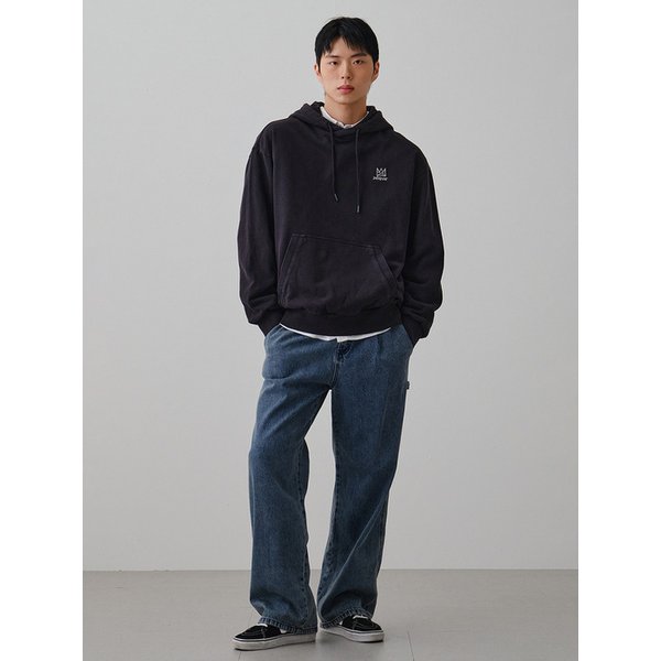 맨 카펜더 원턱 와이드 워싱 데님 BOBDP299M