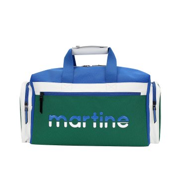 MARTINE GOLF [정상가 338000원]공용 컬러블럭 포켓 보스턴백 블루 (QUAEBG00543)