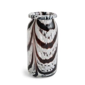 헤이 HAY  Splash Vase Roll Neck X-Small Coffee and white 스플래쉬 베이스 롤 넥 엑스스몰