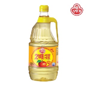 2배 사과식초 1.8L/ 2개