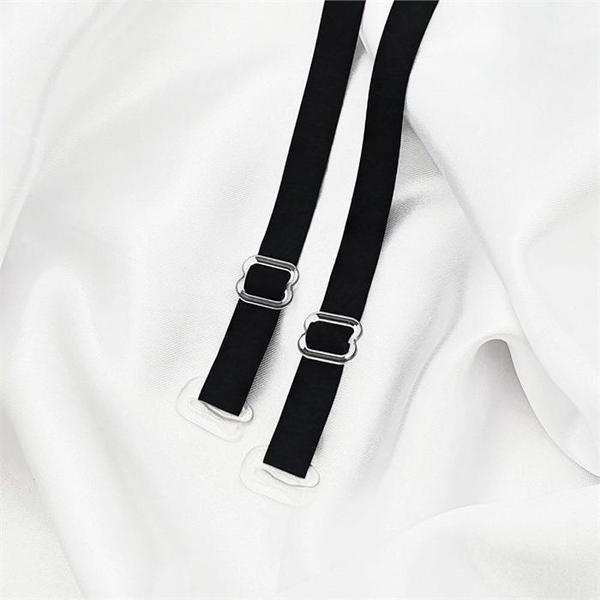 확대된 대표 [오노마] ONM SELLFRE-1240-누드 검정 브라끈 1cm(1)