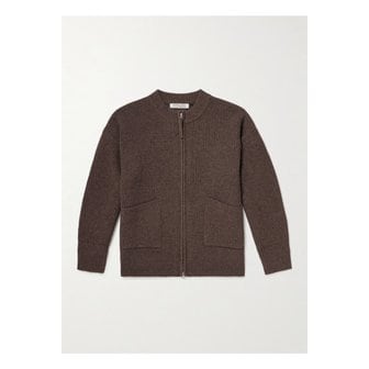  프리즘웍스 덱 리브 울 블렌드 집업 가디건 46376663162897615