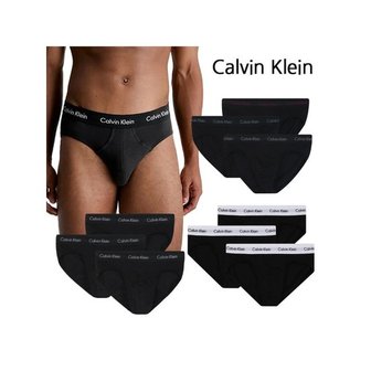 Calvin Klein [하프클럽/캘빈클라인 언더웨어]캘빈클라인언더웨어 남자 삼각 팬티 3개세트 힙브리프 3종택1