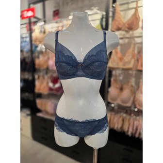 비너스 [시흥점] (시흥) 비너스 플로럴 홑겹 브라,헴팬티 세트 [VBR1790/VPT1790H-BG]