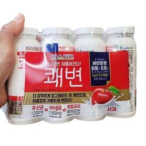 쾌변 요구르트 (사과) 150ML X 4입 X 1개 코스트코