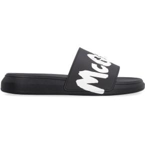 [알렉산더 맥퀸] Slippers 682490W4QS3_1070 black