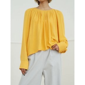 puff blouse_freesia yellow