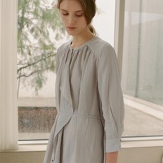 FW24 Abigail Dress Cloud-Gray