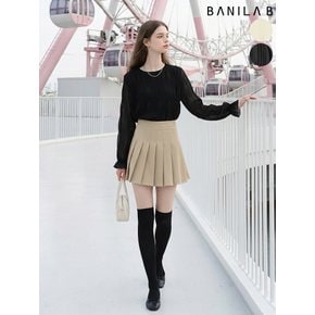 [당일출고]여성 볼륨 주름 블라우스