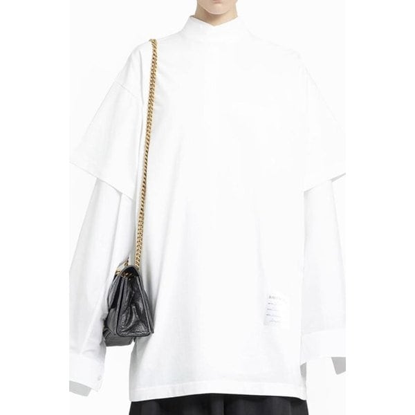 24SS 발렌시아가 반팔 티셔츠 739028TPVN49000 Free